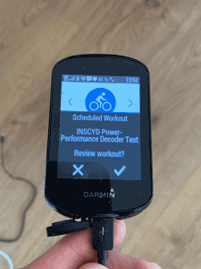 Fit Datei zur Einfachen Durchführung des Testes Durchführung des Test's als structuriertes workout z.B. mit Garmin