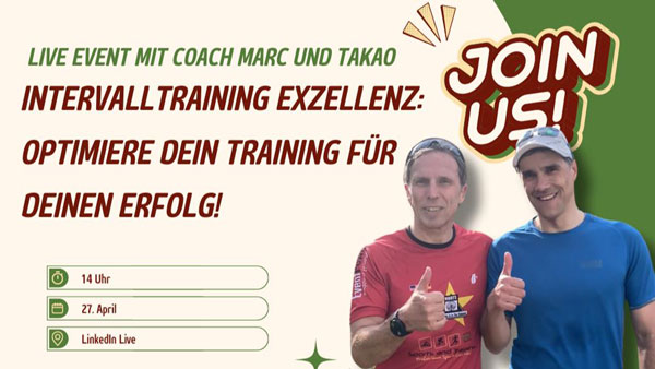 Intervalltraining, so optimierst Du Dein Training