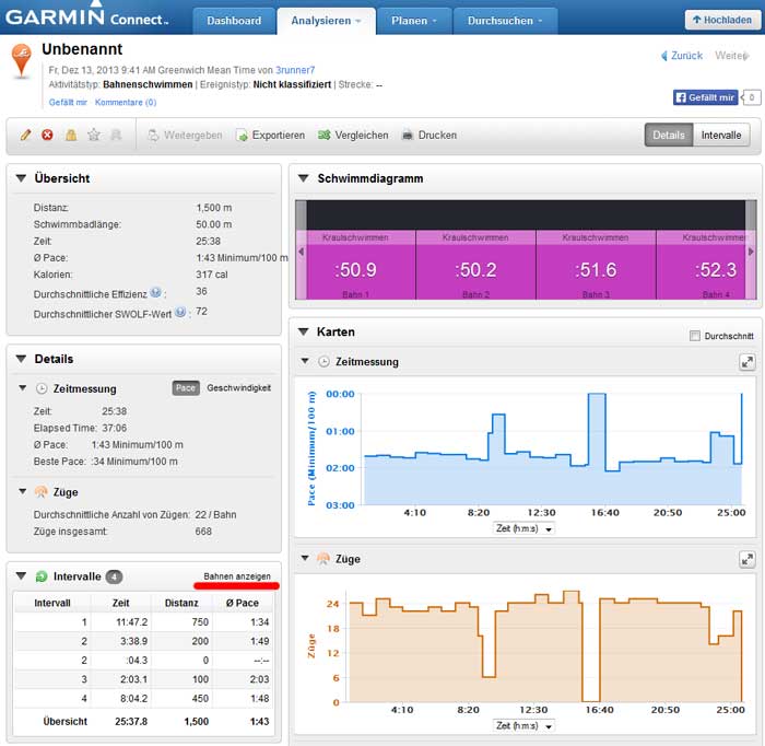 garmin tc analyse