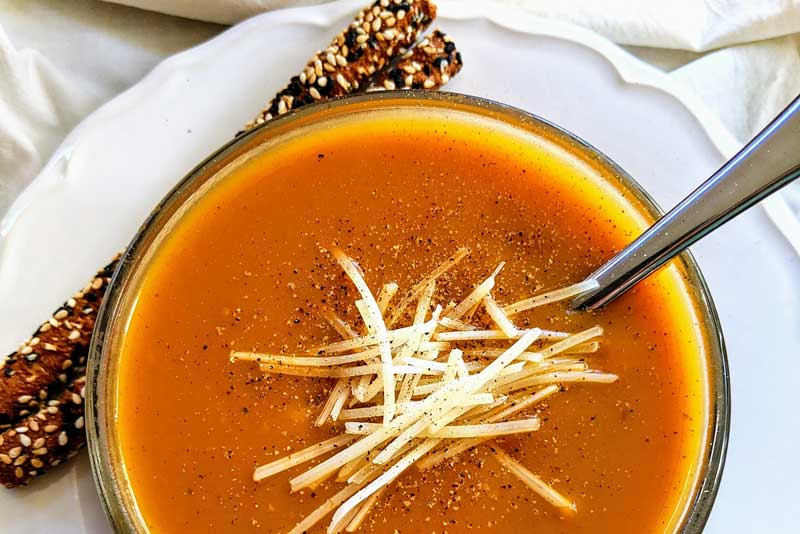 Sueskartoffelsuppe