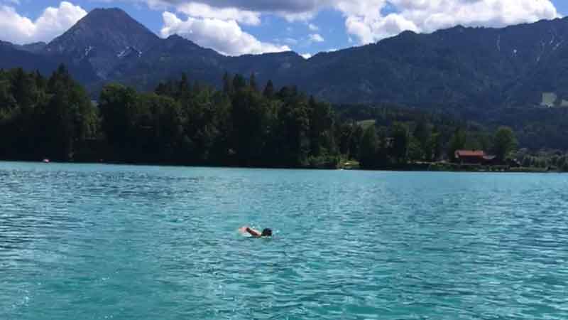 Der Einstieg in das Freiwasserschwimmen