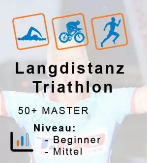 Mitteldistanz Triathlonplan für Master Athleten