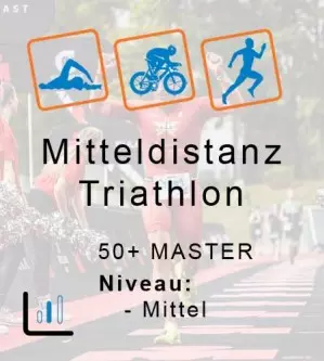 Mitteldistanz Triathlon Vorbereitung für Master Athleten