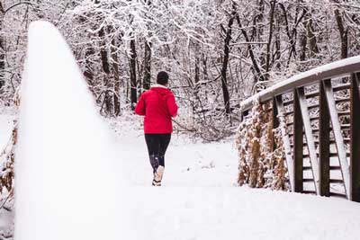 running training winter
