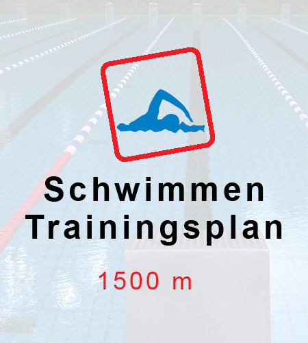 Schwimmen Trainingsplan 1500m
