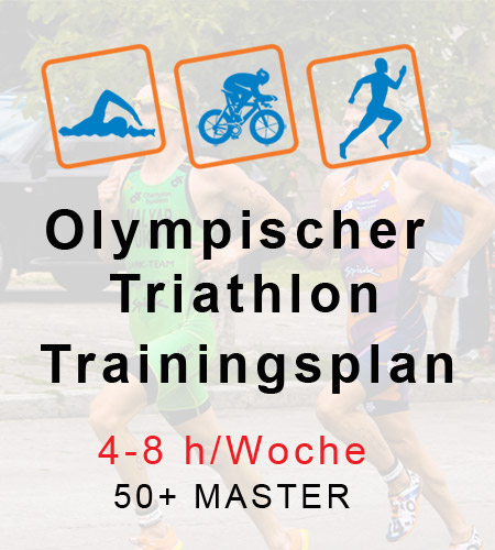 Trainingsplan Olympische Distanz  4-8h Master