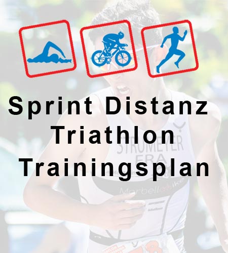 Sprint Distanz Triathlon Trainingsplan