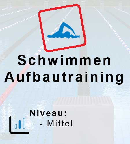 Aufbautraining Schwimmen
