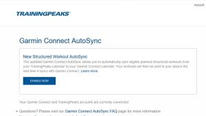 How can you Connect Garmin with TrainingPeaks